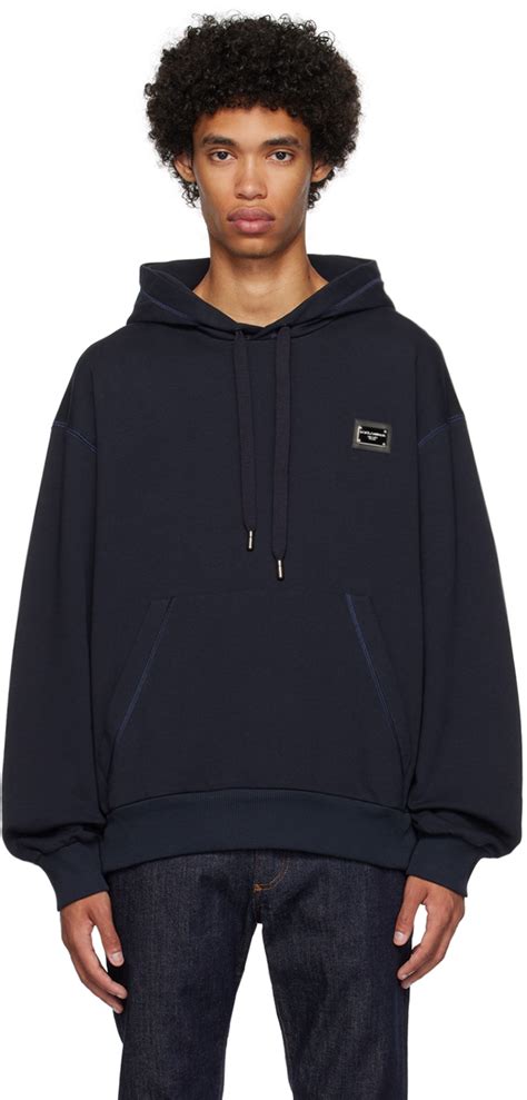 blue dolce gabbana hoodie|Dolce & Gabbana hoodie sale.